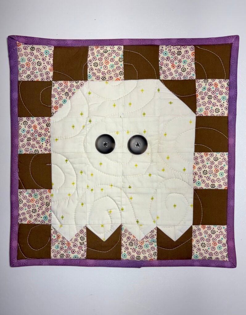 Big News: ¡Mis primeras quilting classes! quiltyghost